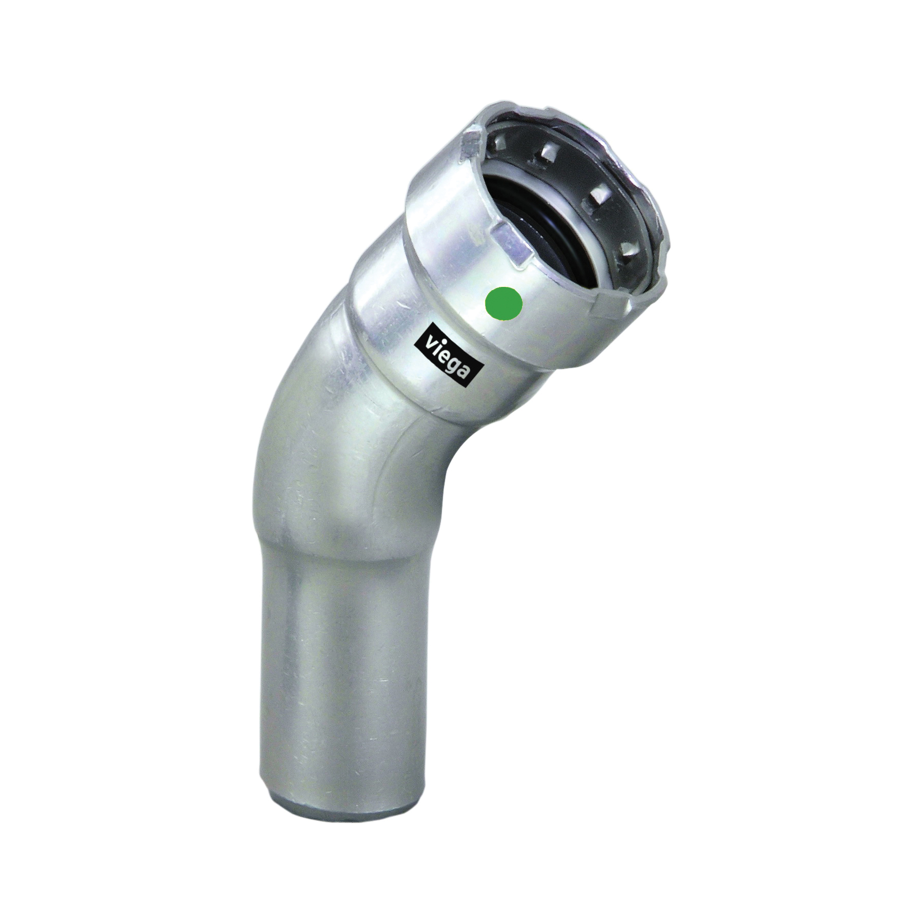 MegaPress 316 Stainless Street 45 Elbow