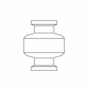 Spirax Sarco BTS7.1 Balanced Pressure Thermostatic Steam Trap Line Drawing