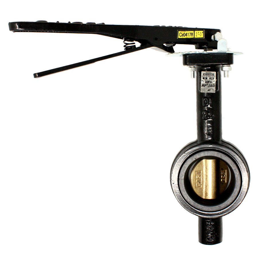 Apollo WD141 Butterfly Valve with Lever