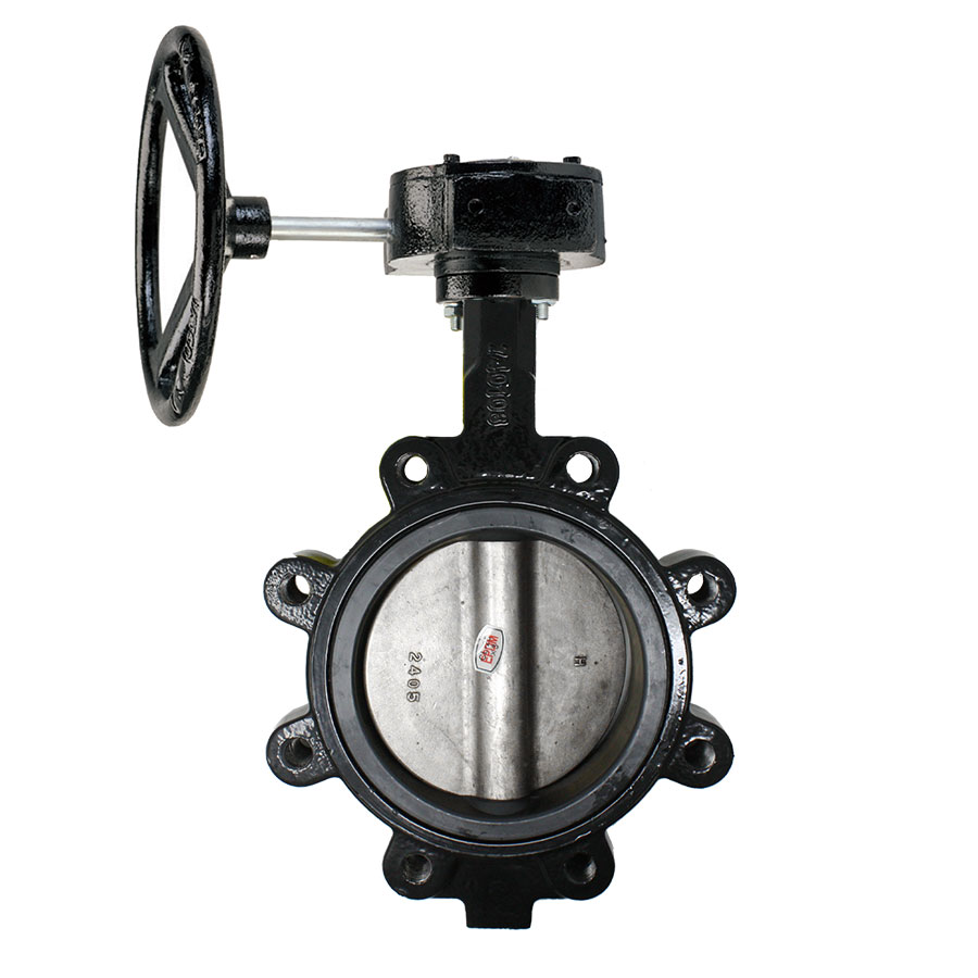Apollo Lug Butterfly Valve with Gear Actuator