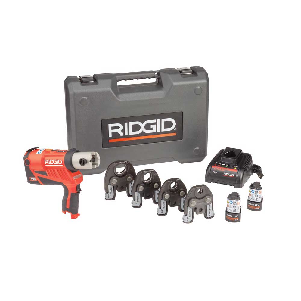 RIDGID RP 240 Kit with 1/2" - 1 1/4" ProPress Jaws