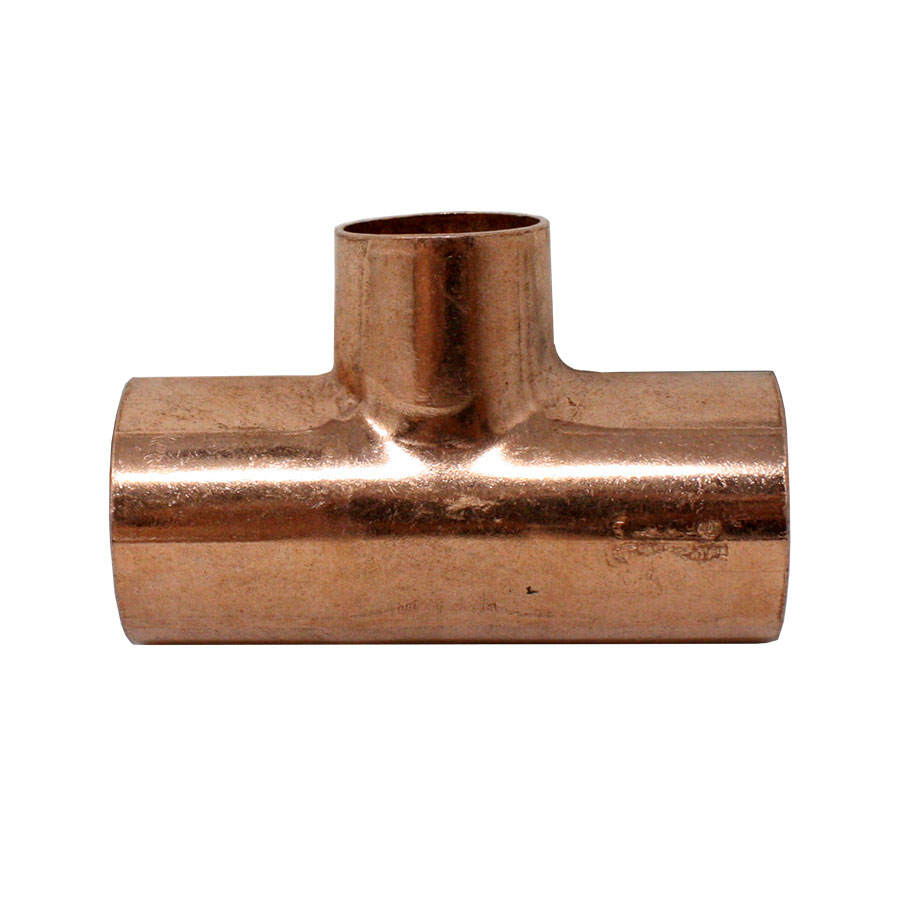 Copper Reducing Tube Tee