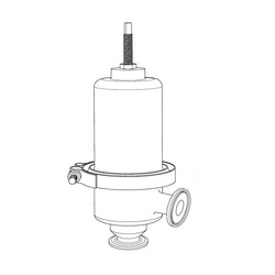 SRV6 Direct Operated Pressure Valve Illustration